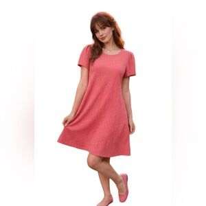 Maeve Anthropologie Pink Dress Size Medium